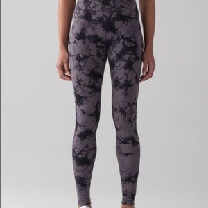 Lululemon Wunder Under Hi-Rise Shibori 8 EUC